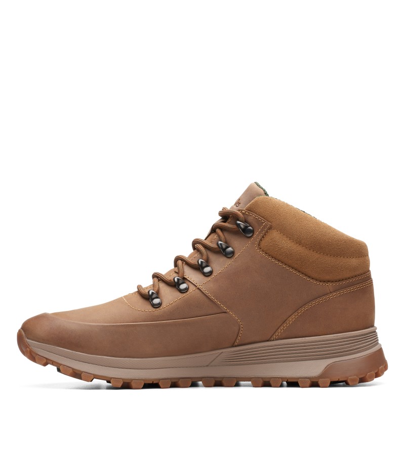 Clarks - Atl Trek Mid Tan Combi Leather